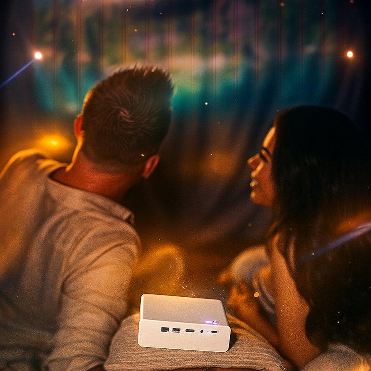 Premium 4K Portable Projector - Professional Entertainment Anywhere - Image 5