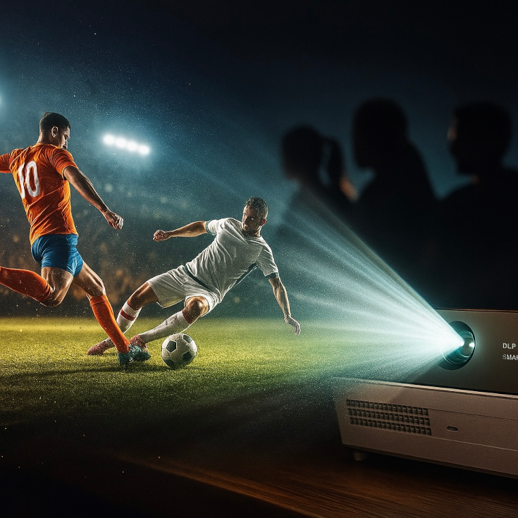 Premium 4K Portable Projector - Professional Entertainment Anywhere - Image 3