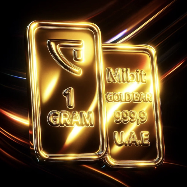 MiBit Gold BAR 1GRAM 999,9 U.A.E.